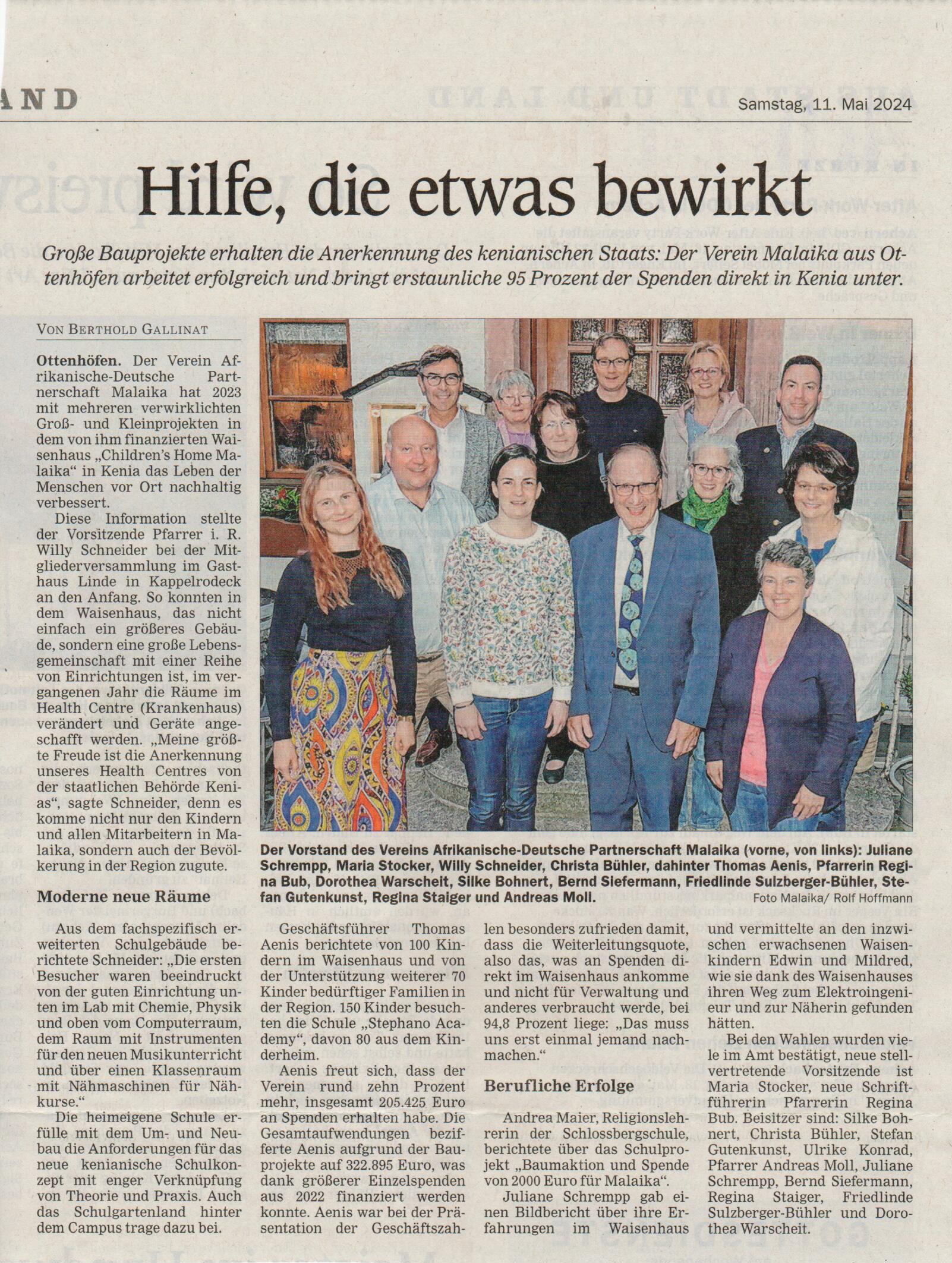 Acher-Rench-Zeitung 11.05.2024